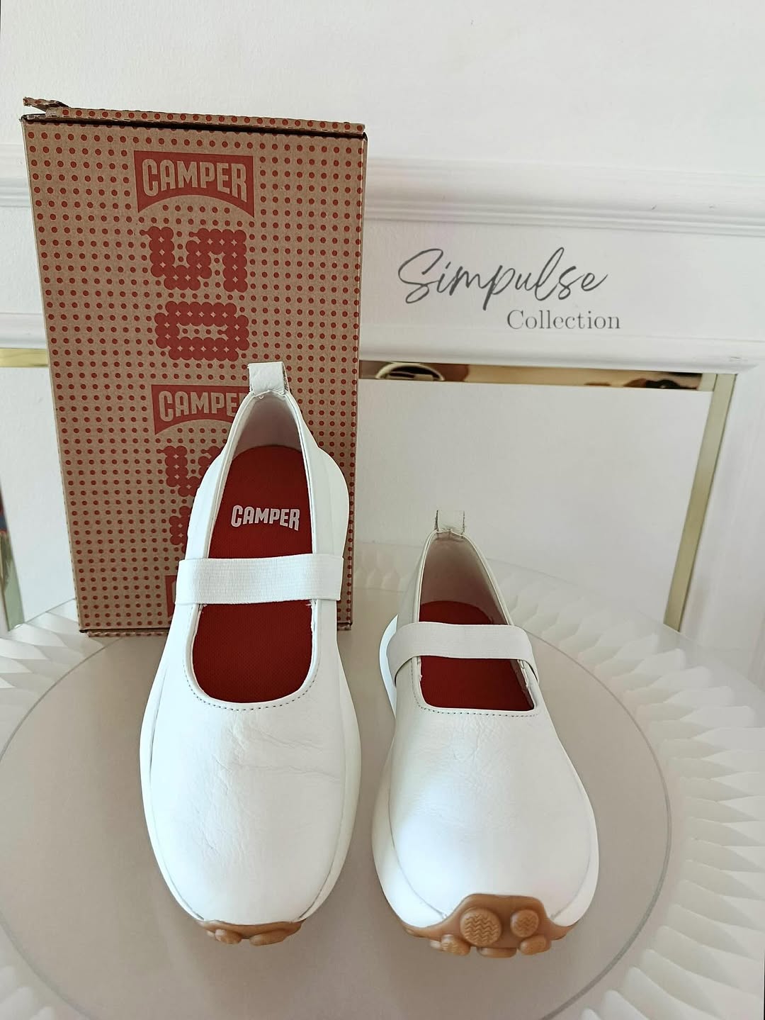 Camper Pelotas Athens Leather Mary Jane