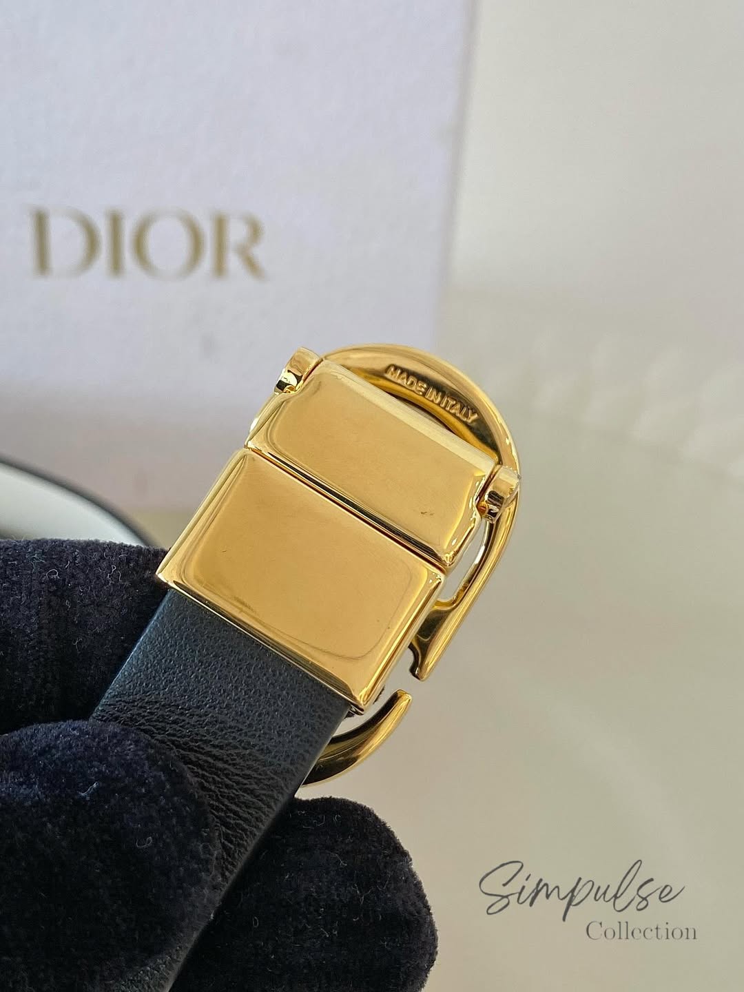 DIOR 30 Montaigne Reversible Belt