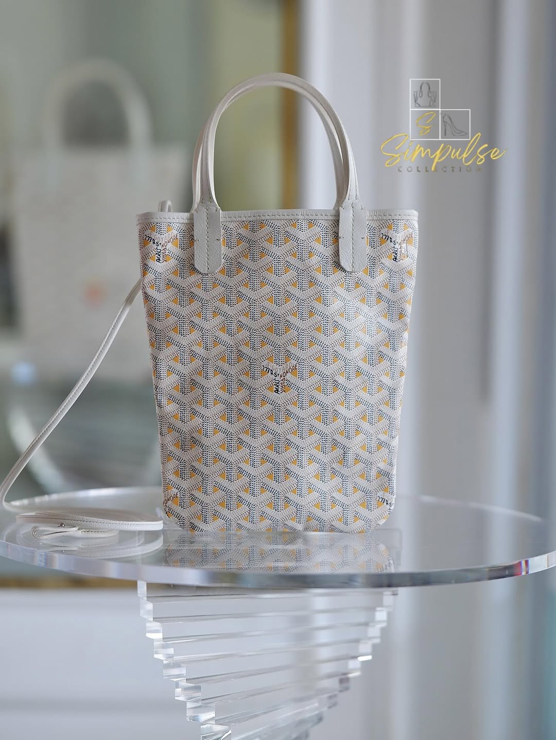 GOYARD Poitiers Claire-Voie Bag