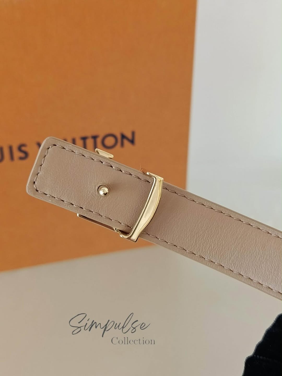 Louis Vuitton Monogram Belt GHW