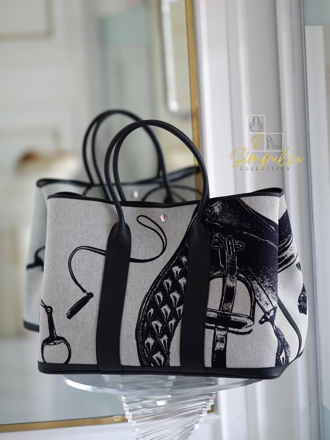 HERMES Garden Party Tote 49 Voyage