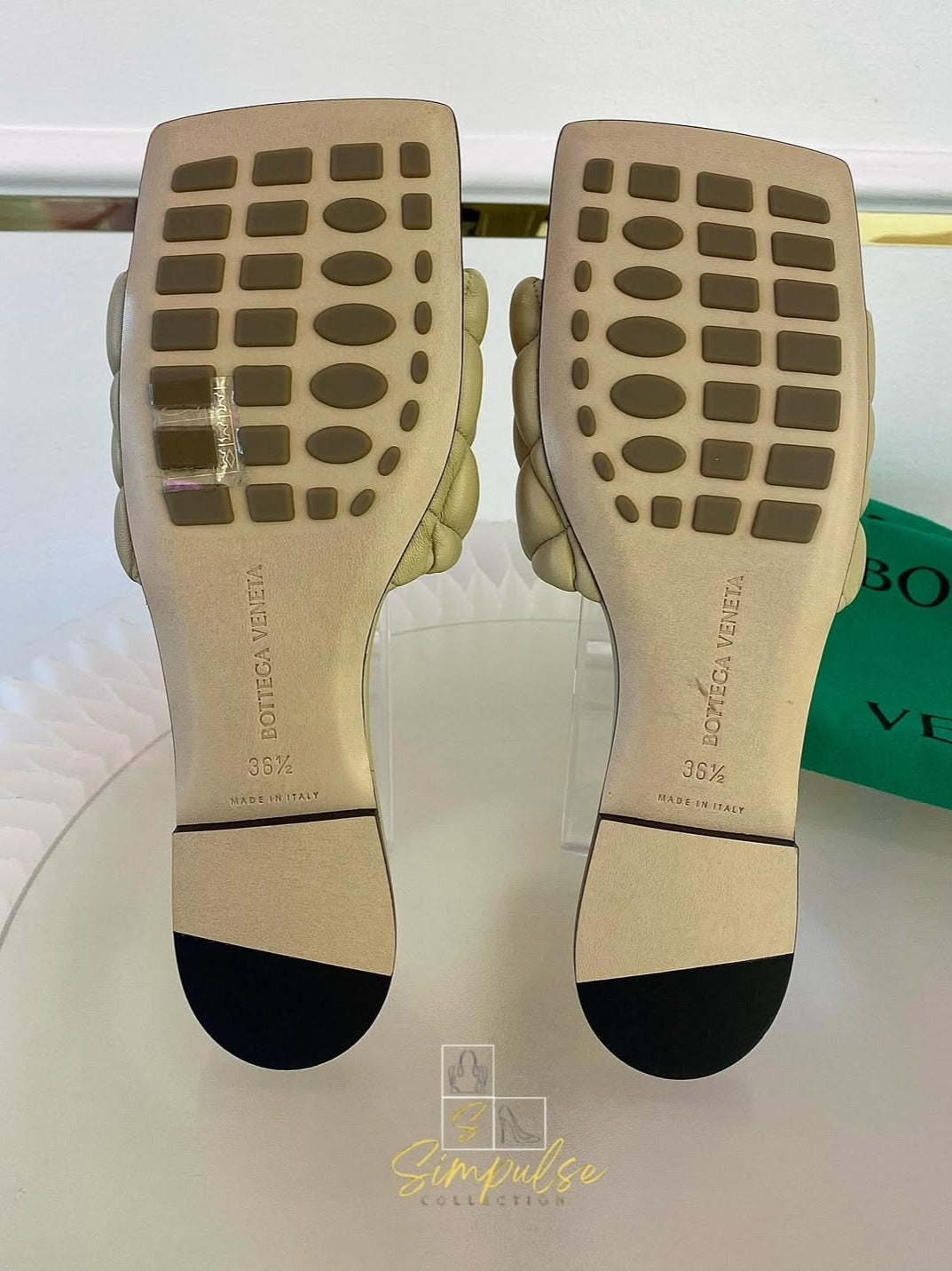 BOTTEGA VENETA Padded Leather Flats