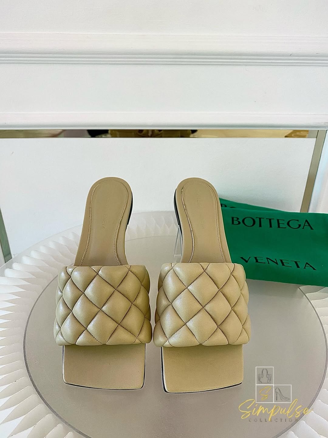 BOTTEGA VENETA Padded Leather Flats