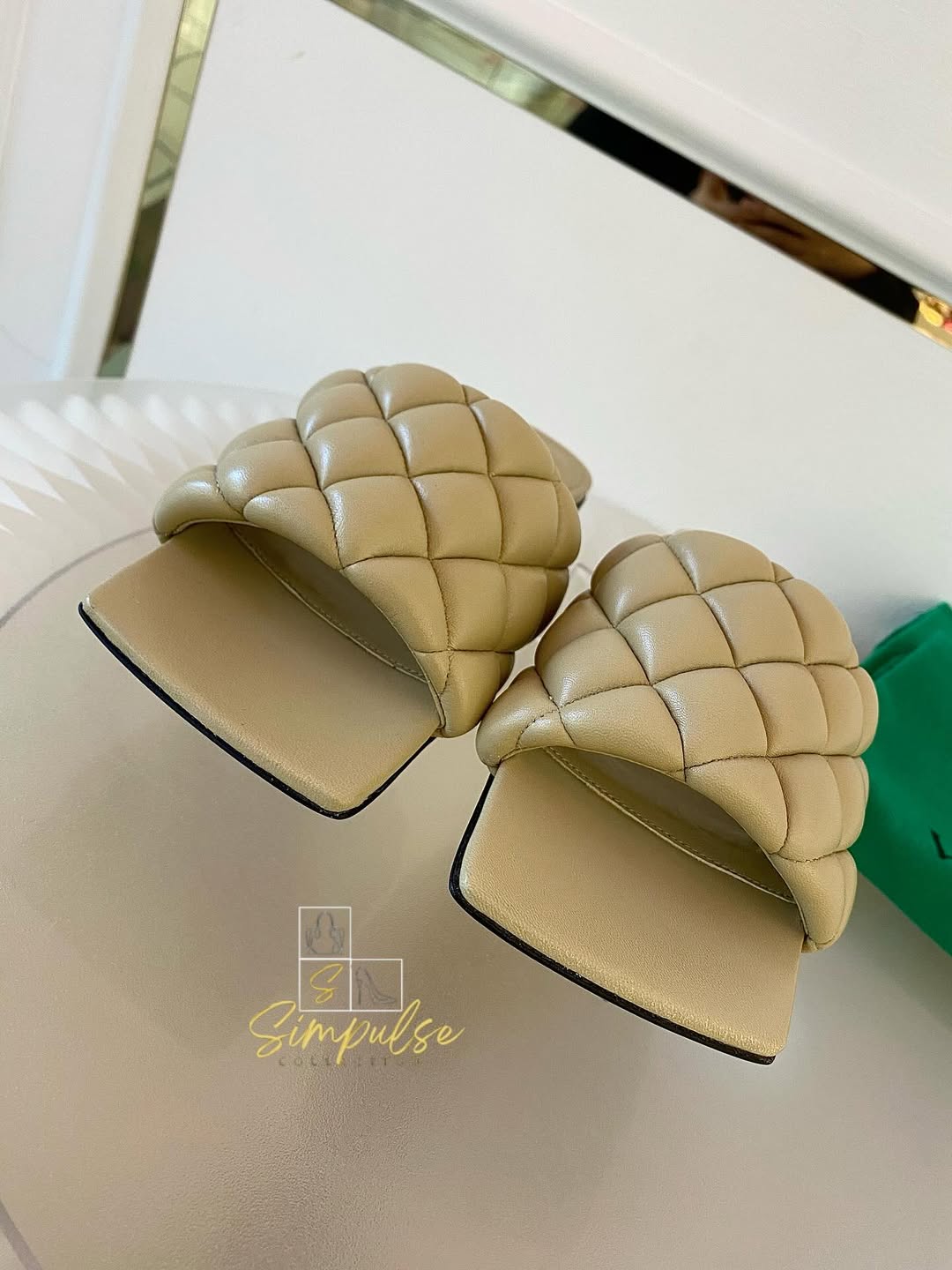BOTTEGA VENETA Padded Leather Flats