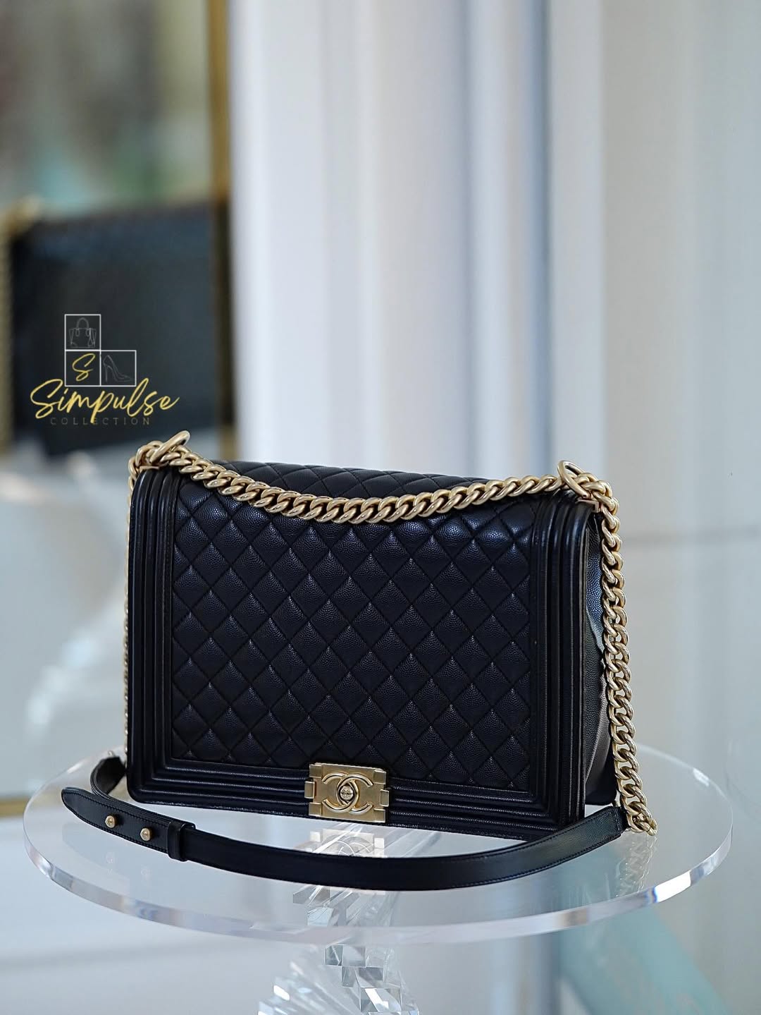 Chanel Leboy Caviar Large GHW