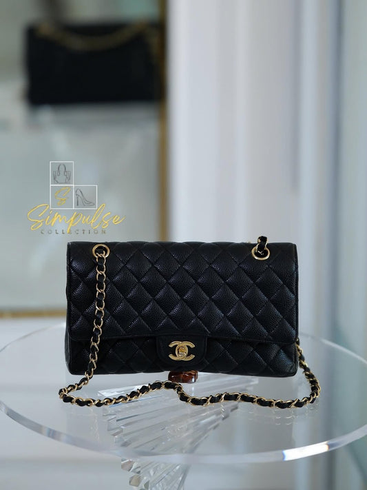 Chanel Classic Medium Double Flap Caviar GHW