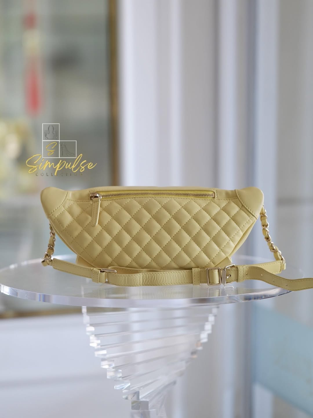 Chanel Bi Classic Quilted Waist Bag