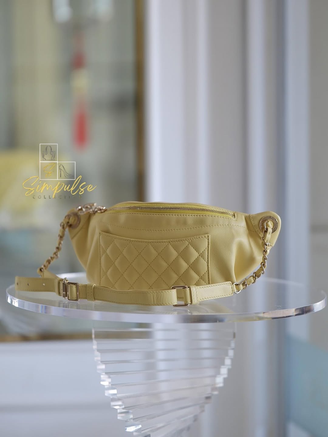 Chanel Bi Classic Quilted Waist Bag