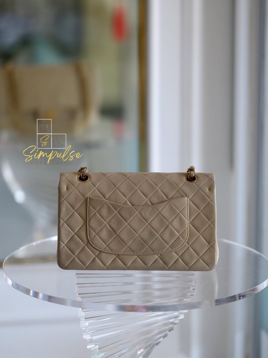 Chanel Medium Double Flap Lambskin GHW