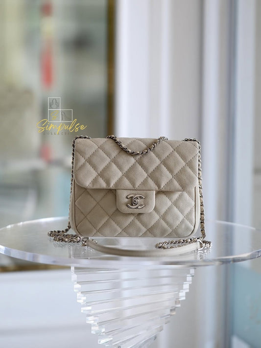 CHANEL Quilted Caviar Urban Companion Flap Bag