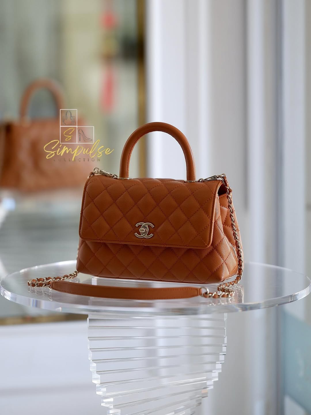 Chanel Coco Caviar Caramel LGHW