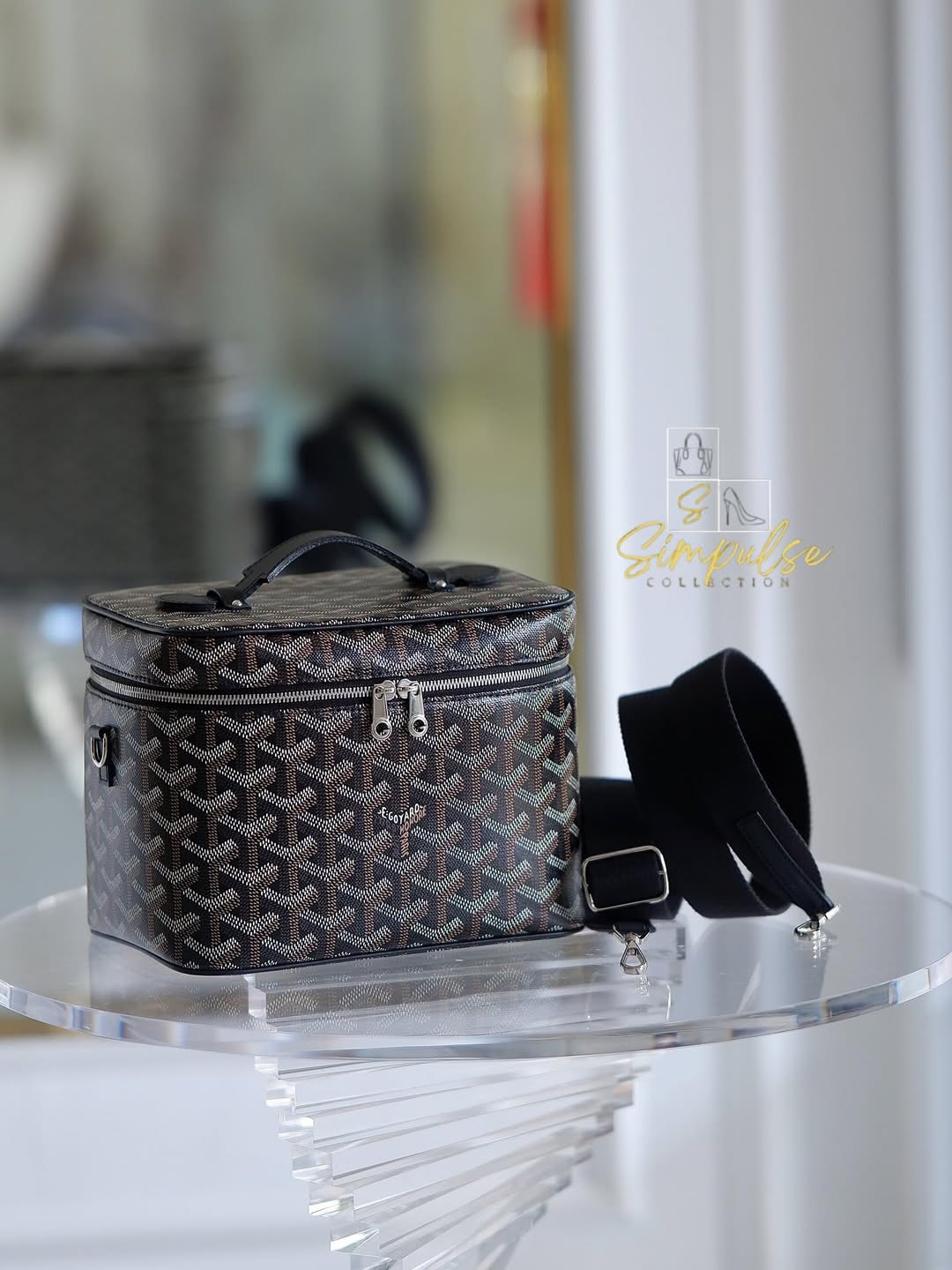 Goyard Black Muse Vanity