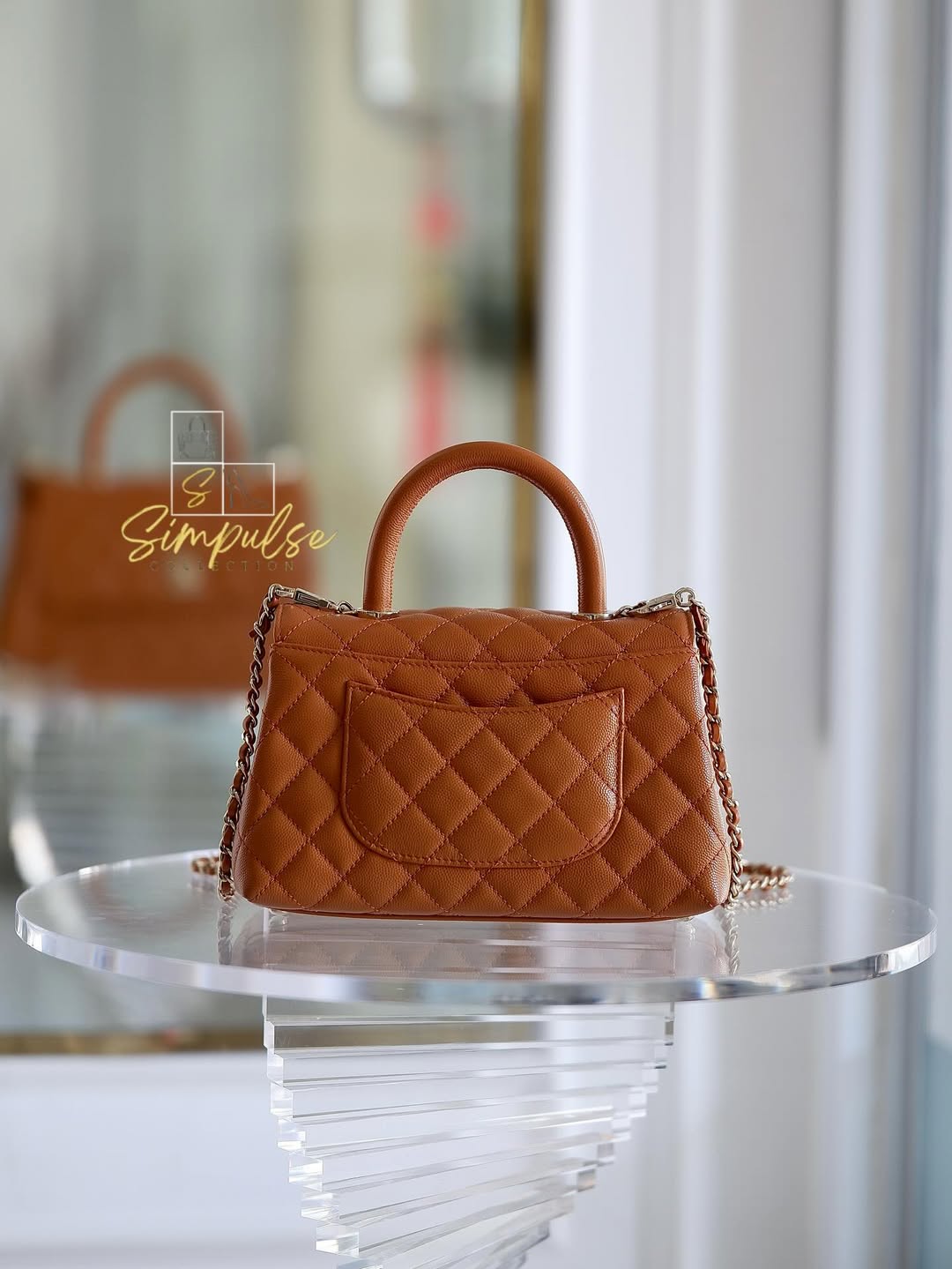 Chanel Coco Caviar Caramel LGHW