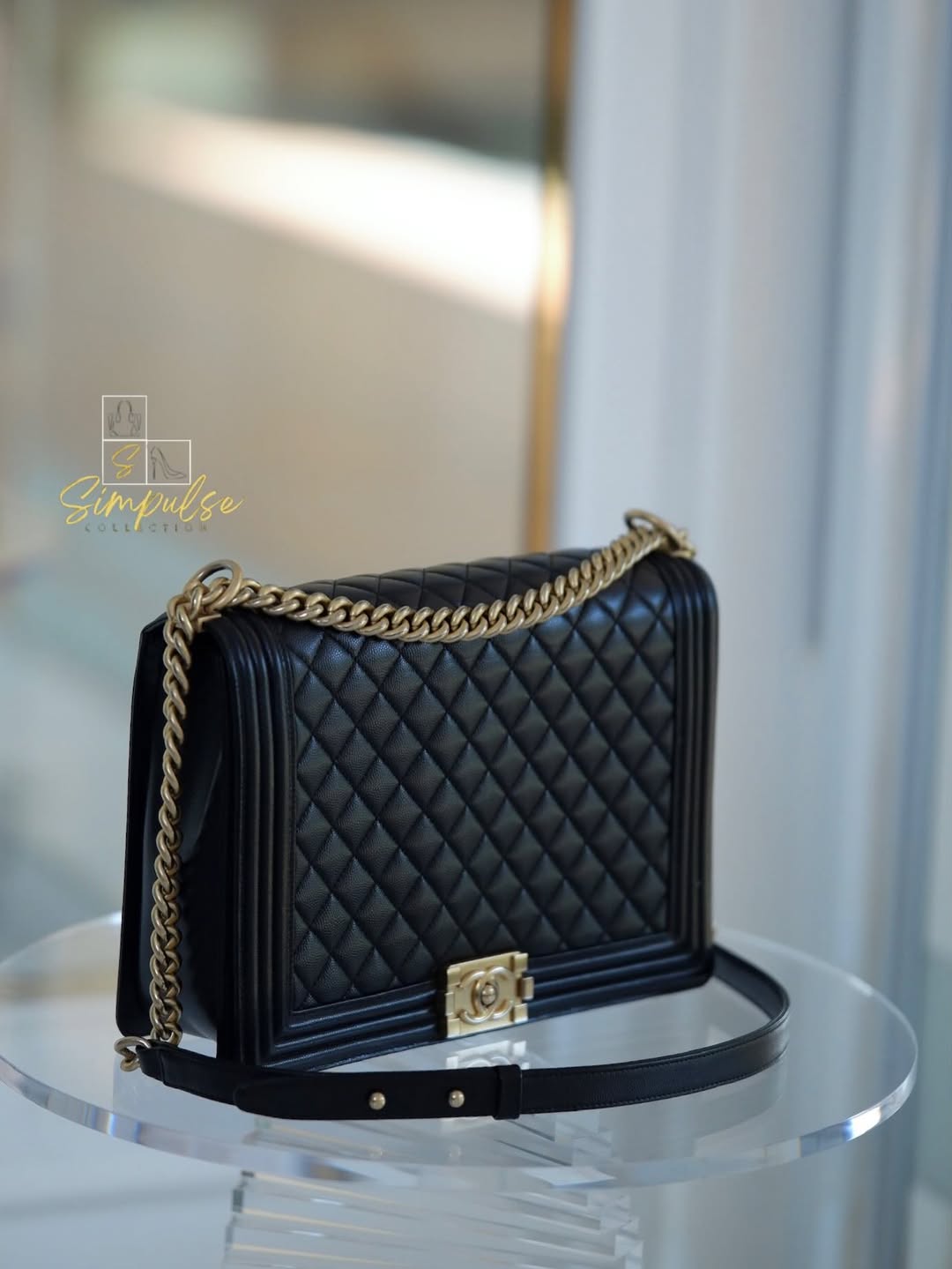 Chanel Leboy Caviar Large GHW