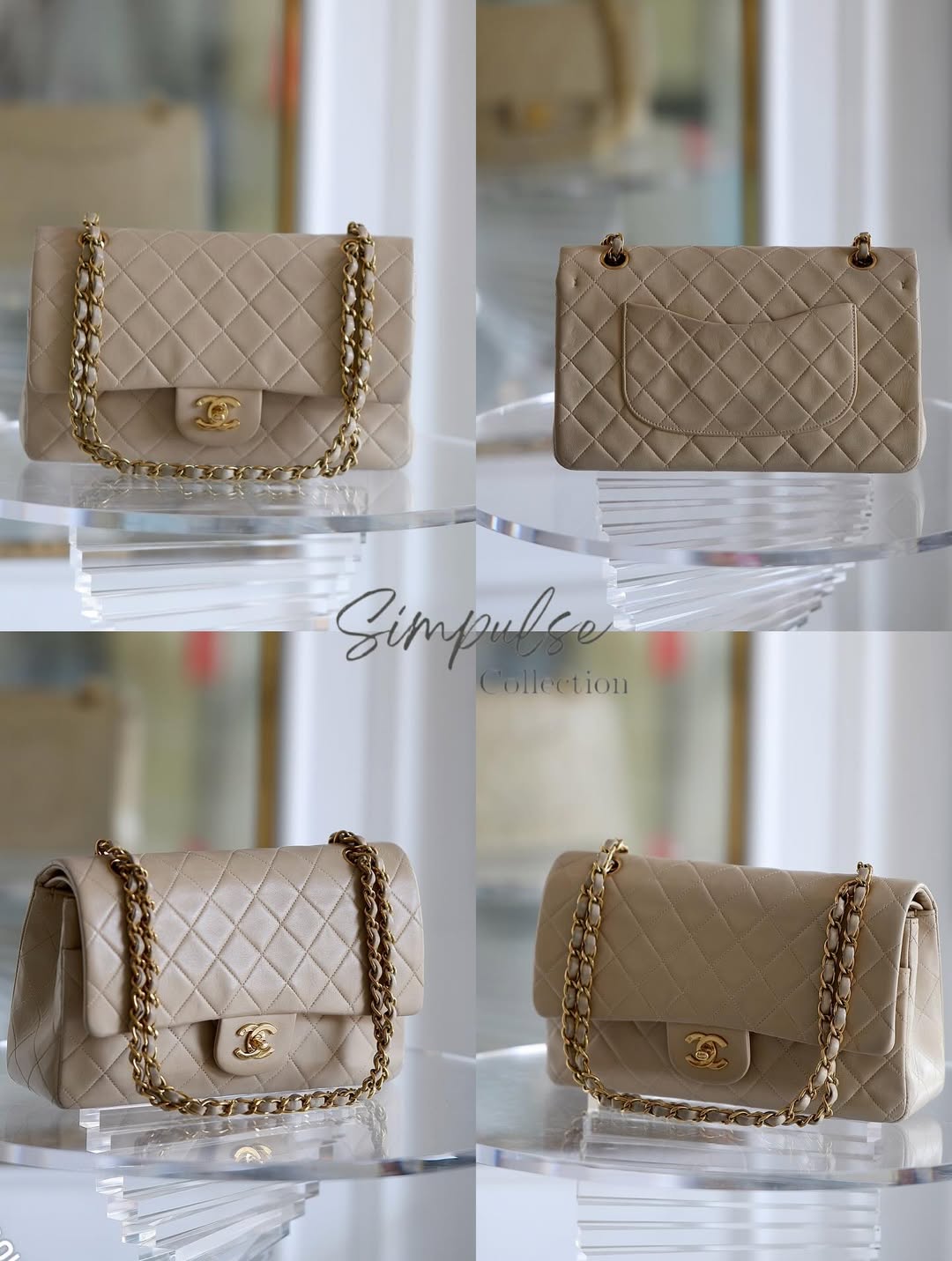 Chanel Medium Double Flap Lambskin GHW