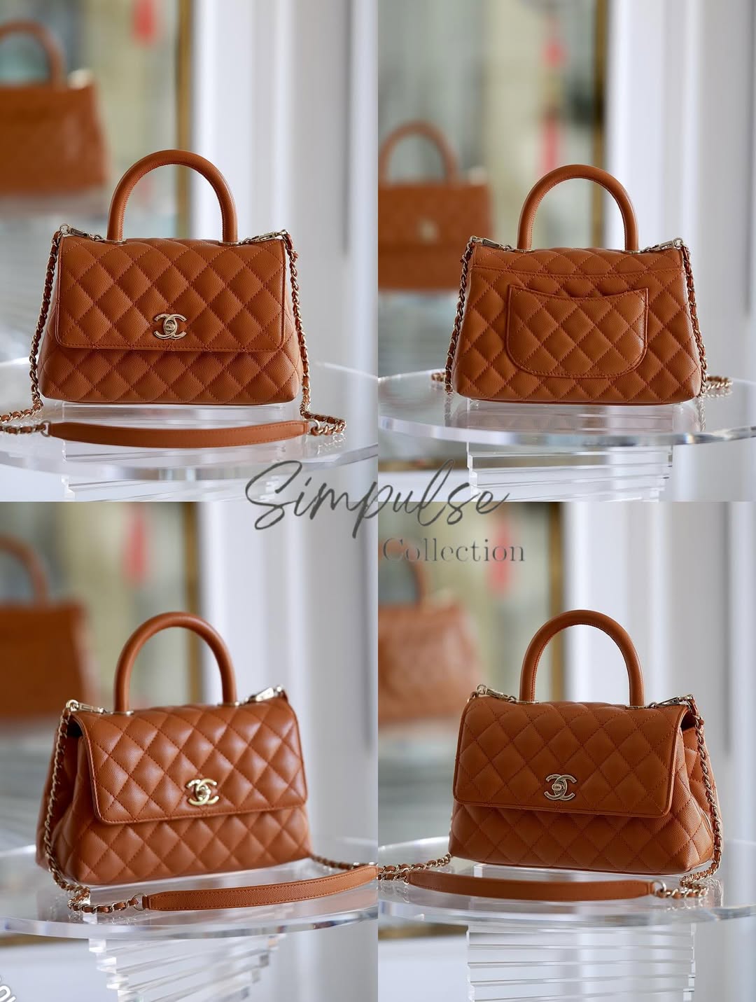 Chanel Coco Caviar Caramel LGHW