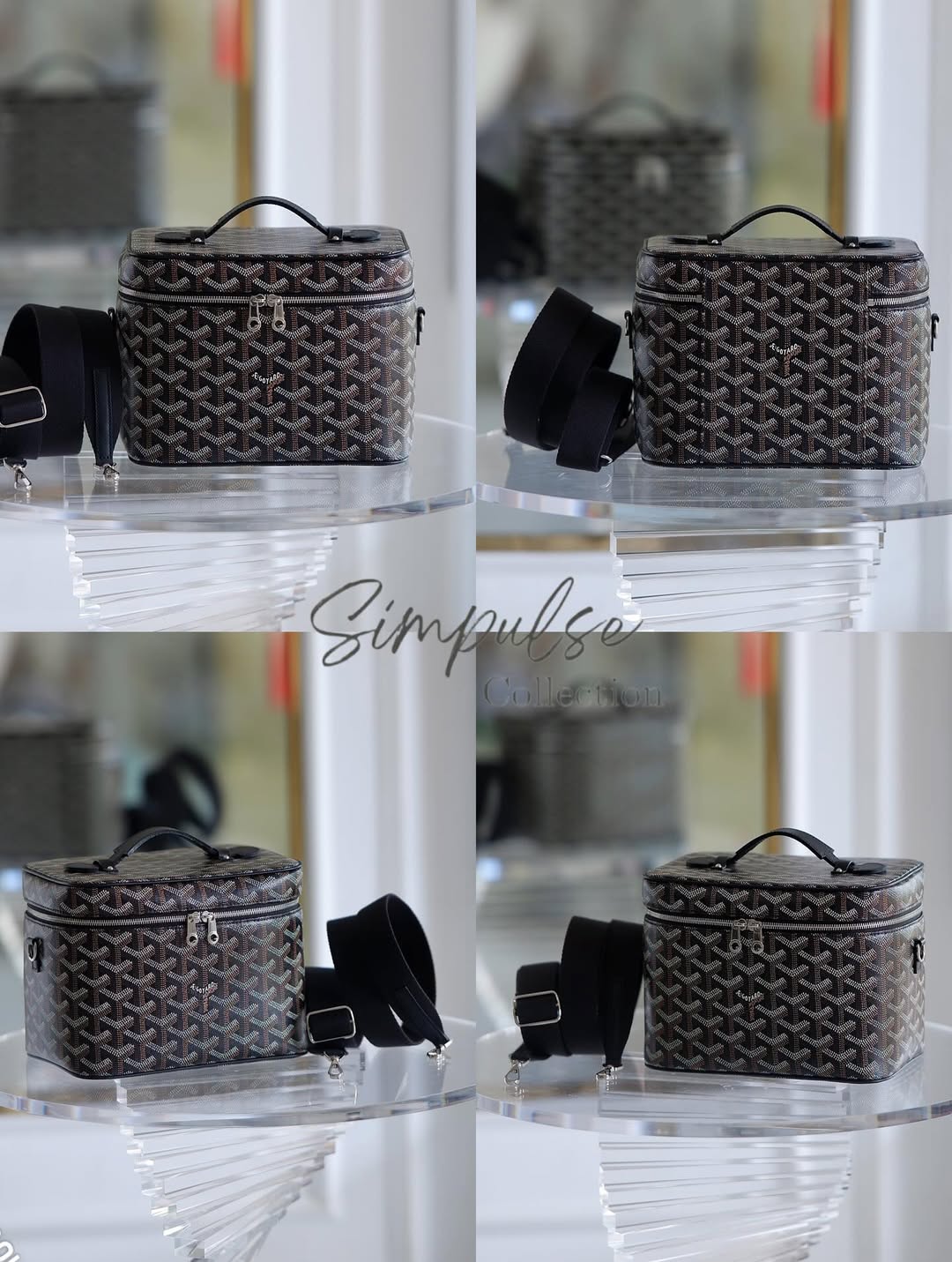 Goyard Black Muse Vanity