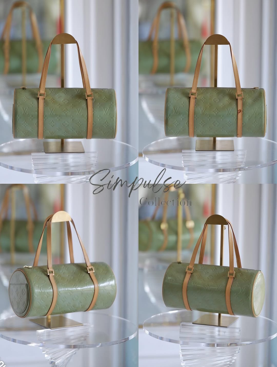 Louis Vuitton Monogram Vernis Bedford Handbag