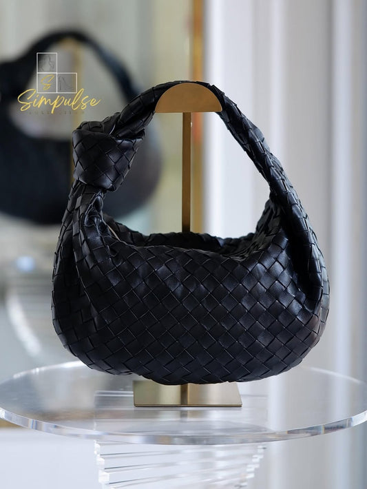 Bottega Veneta Jodie Teen in Black