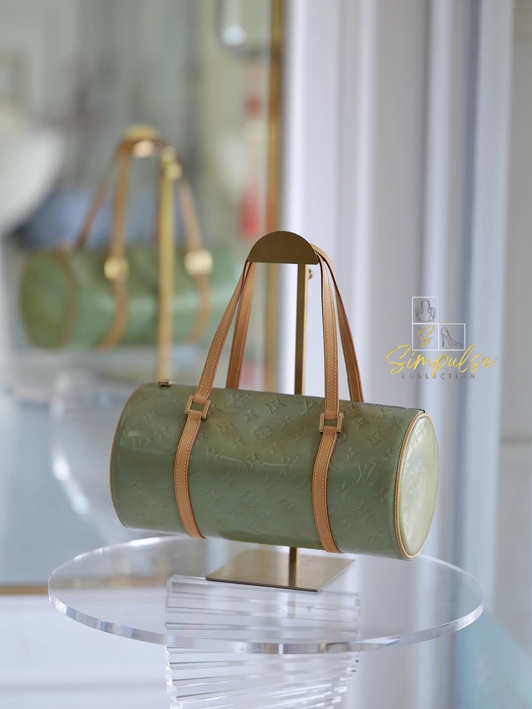 Louis Vuitton Monogram Vernis Bedford Handbag