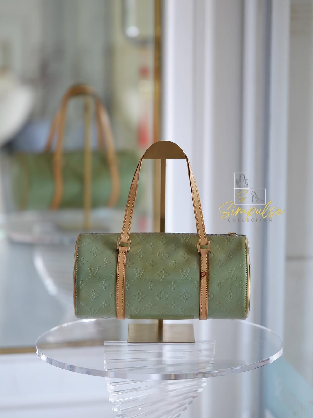 Louis Vuitton Monogram Vernis Bedford Handbag