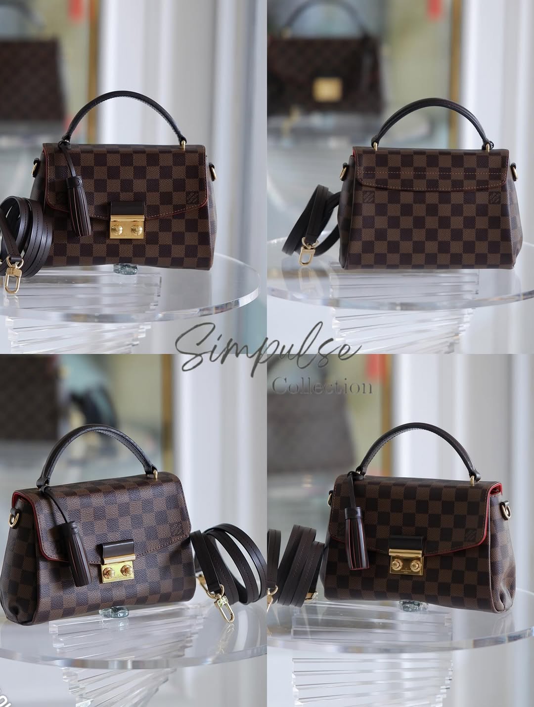 Louis Vuitton Croisette Damier Ebene
