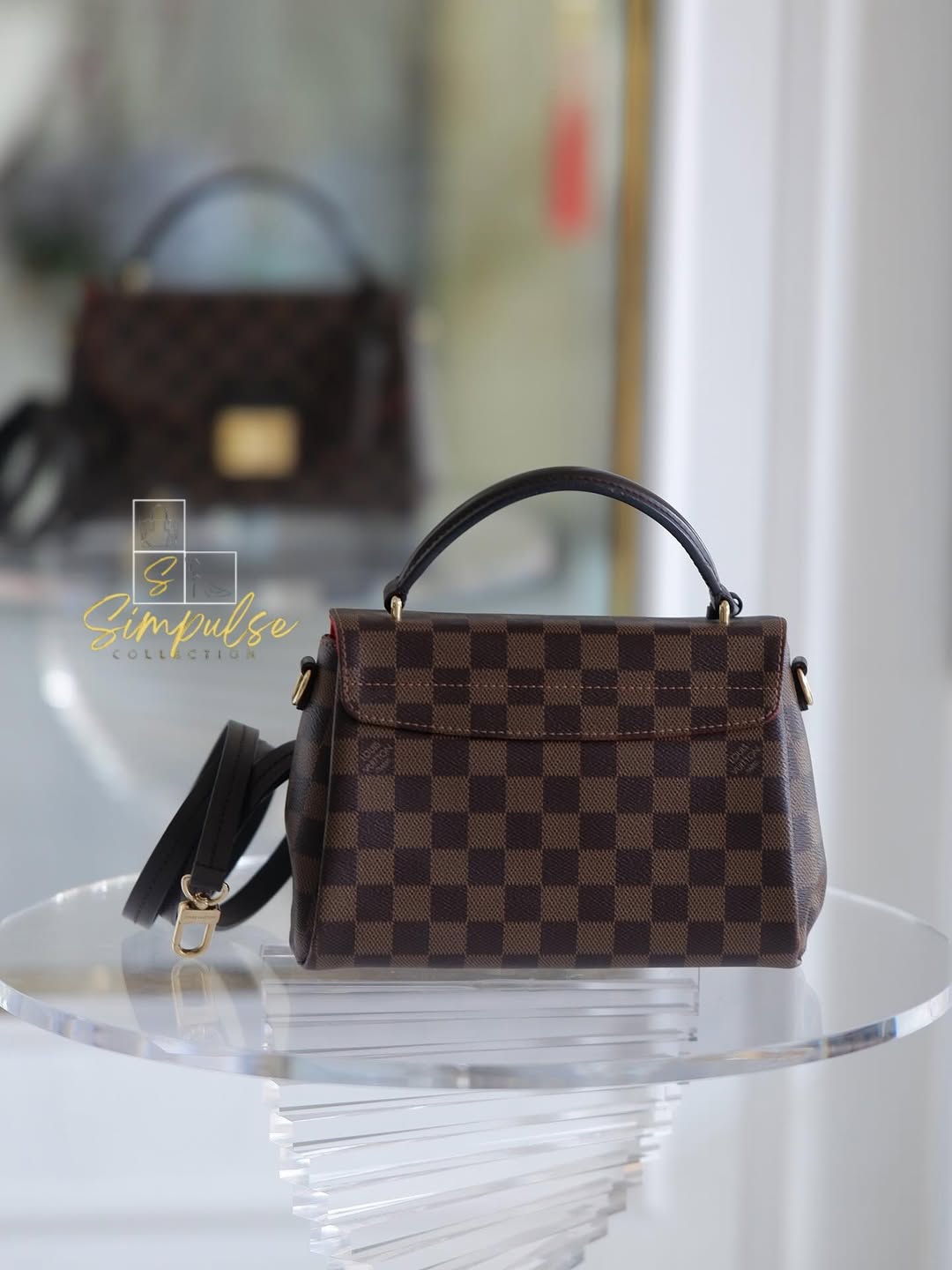 Louis Vuitton Croisette Damier Ebene