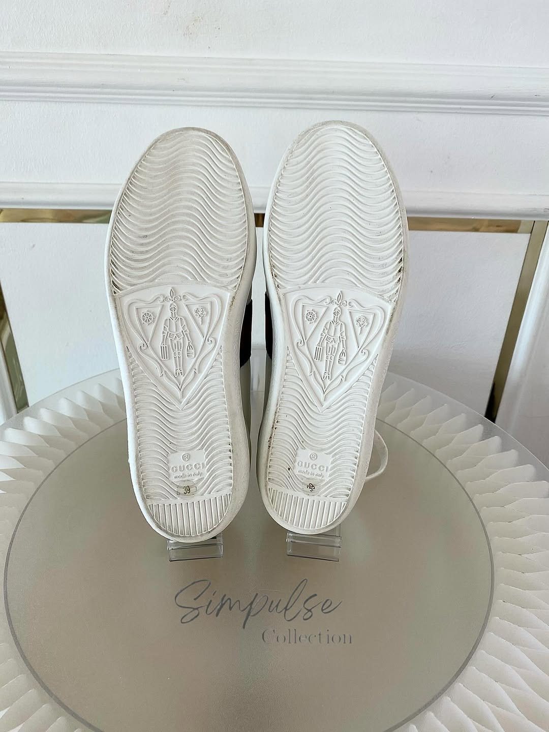 GUCCI Ace “Kitten” Leather Sneakers