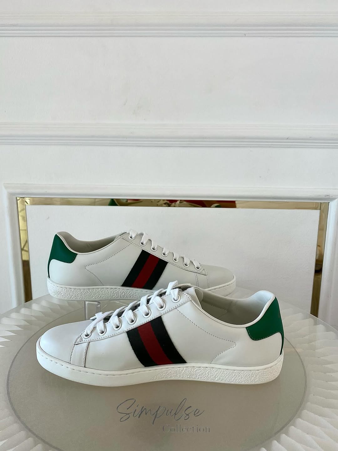 GUCCI Ace “Kitten” Leather Sneakers
