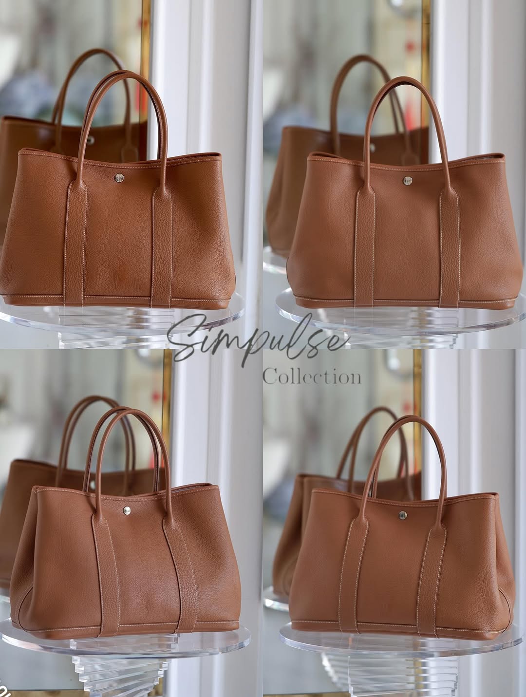 HERMES GPT 36 Gold Tan