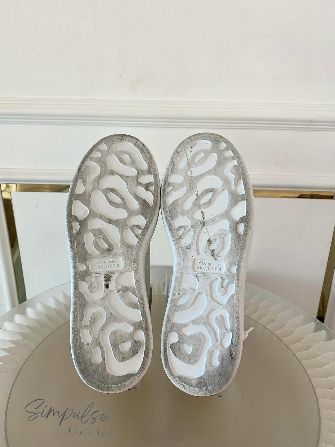 Alexander McQueen Oversized White Sneakers