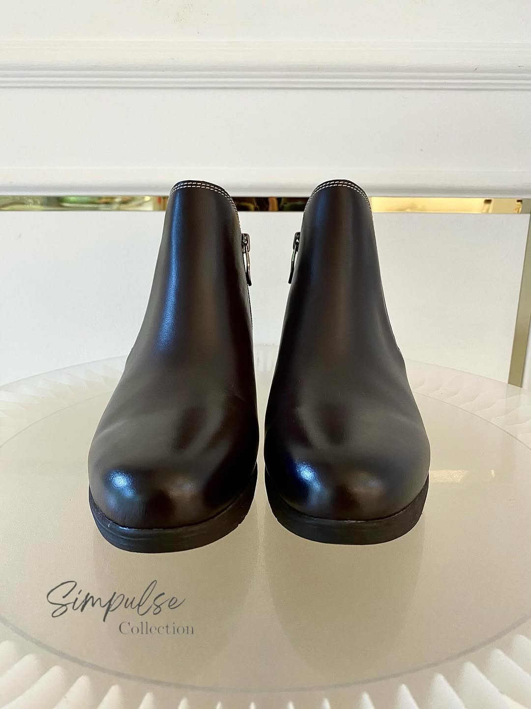 HUSH PUPPIES Brown Leather Boots