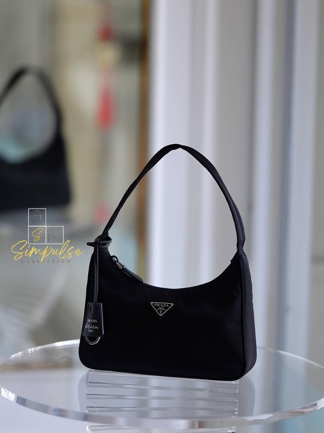 PRADA Re-Edition Nylon Black