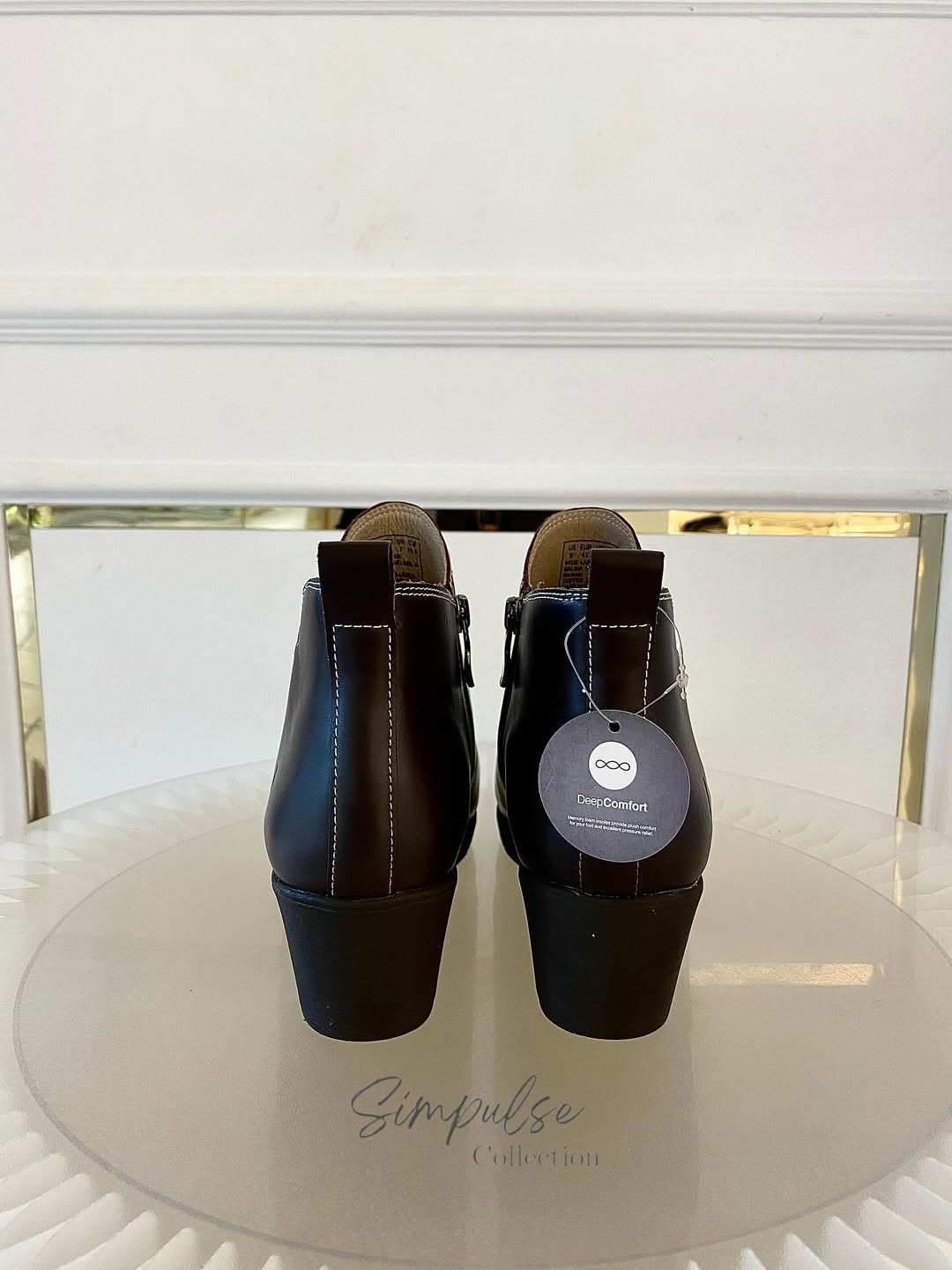 HUSH PUPPIES Brown Leather Boots