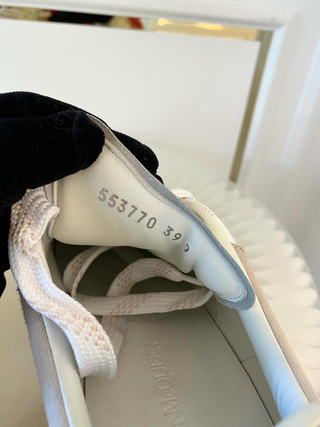Alexander McQueen Oversized White Sneakers