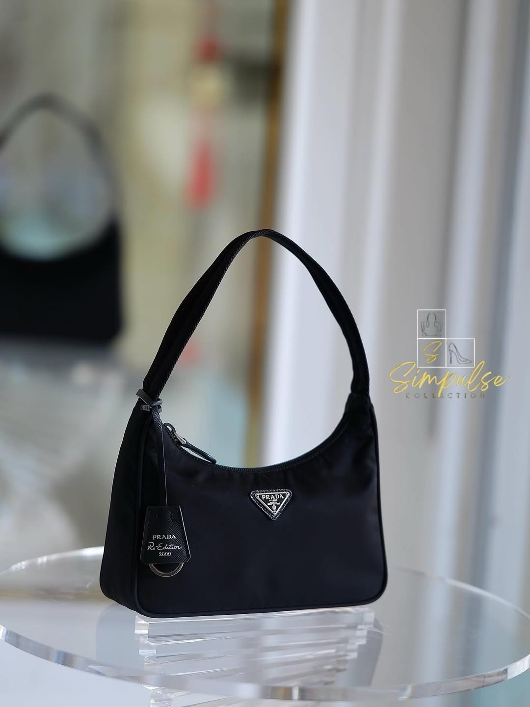 PRADA Re-Edition Nylon Black