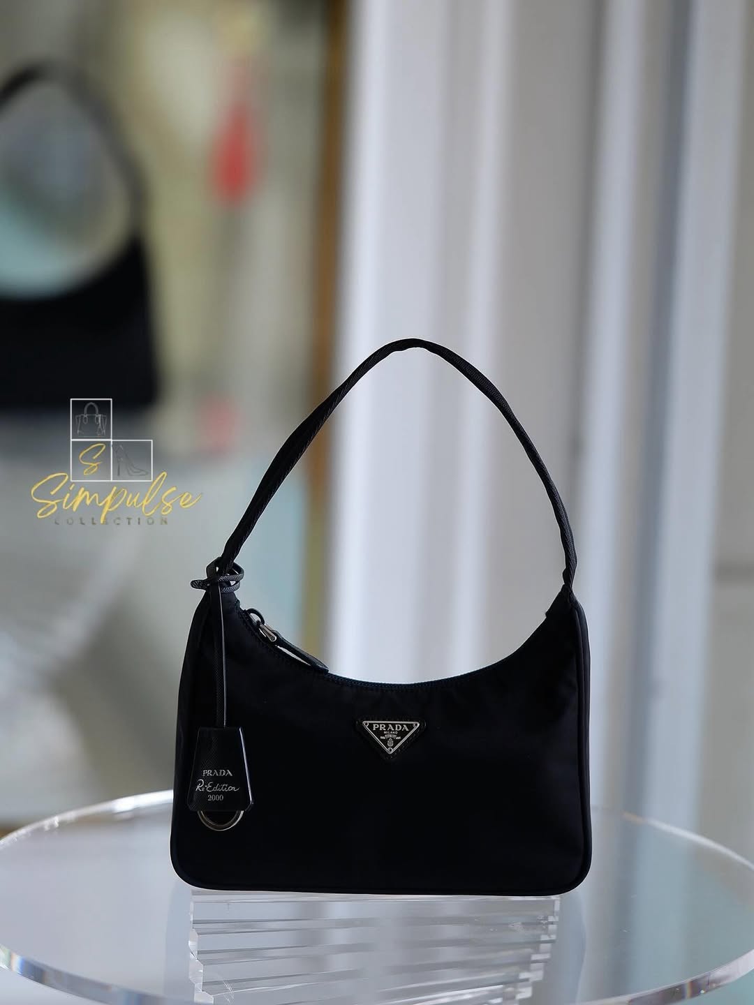 PRADA Re-Edition Nylon Black