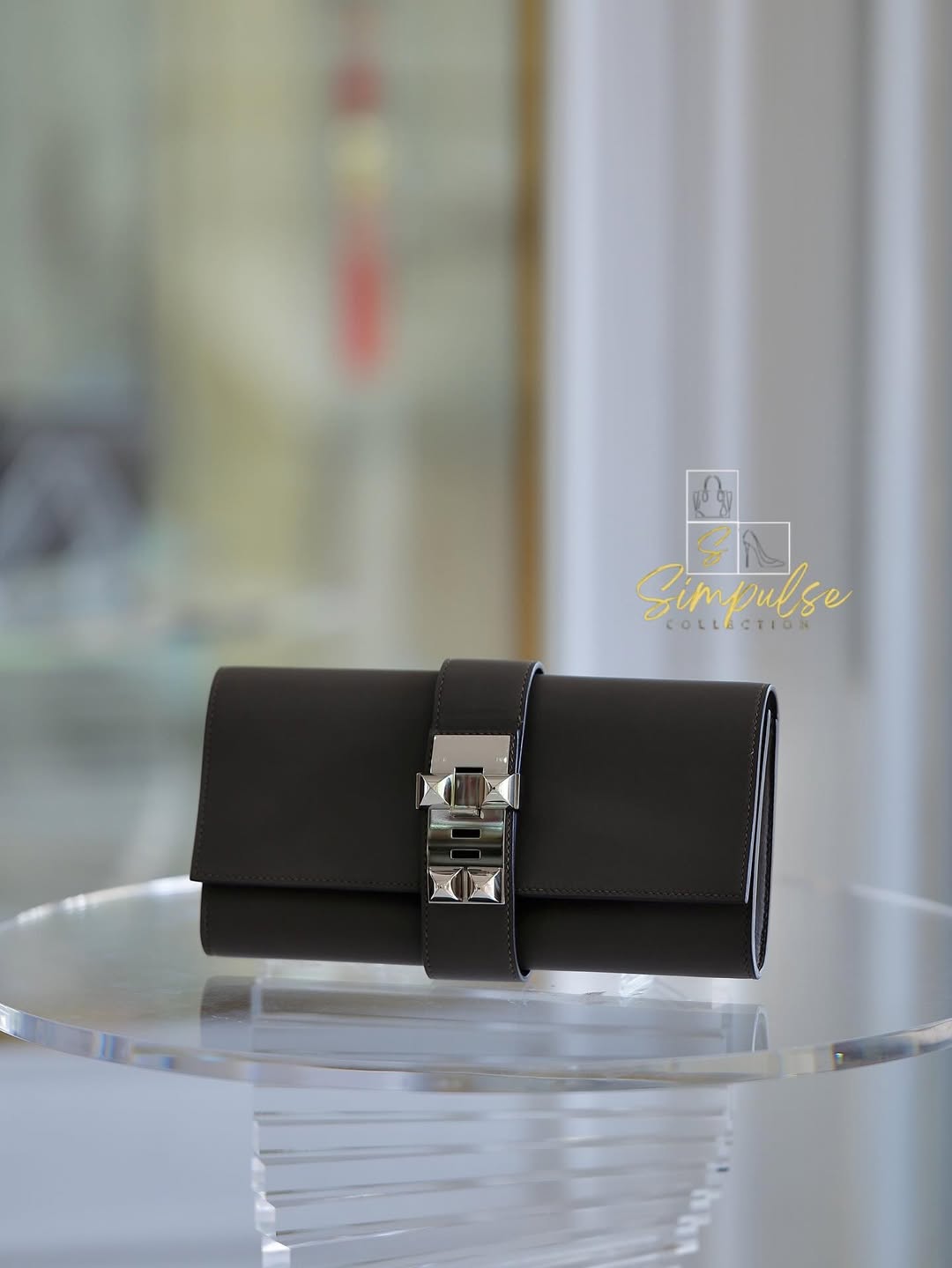 HERMES Medor 23 Clutch Bag