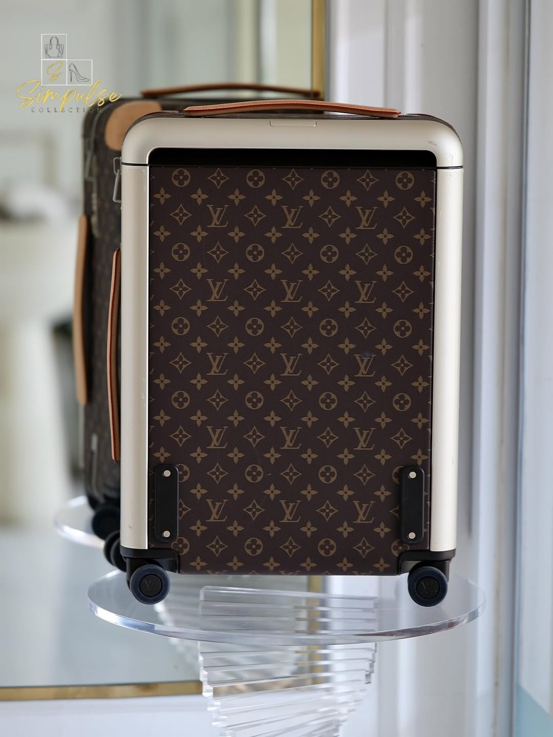 LOUIS VUITTON Horizon 55 Mono Rolling Suitcase