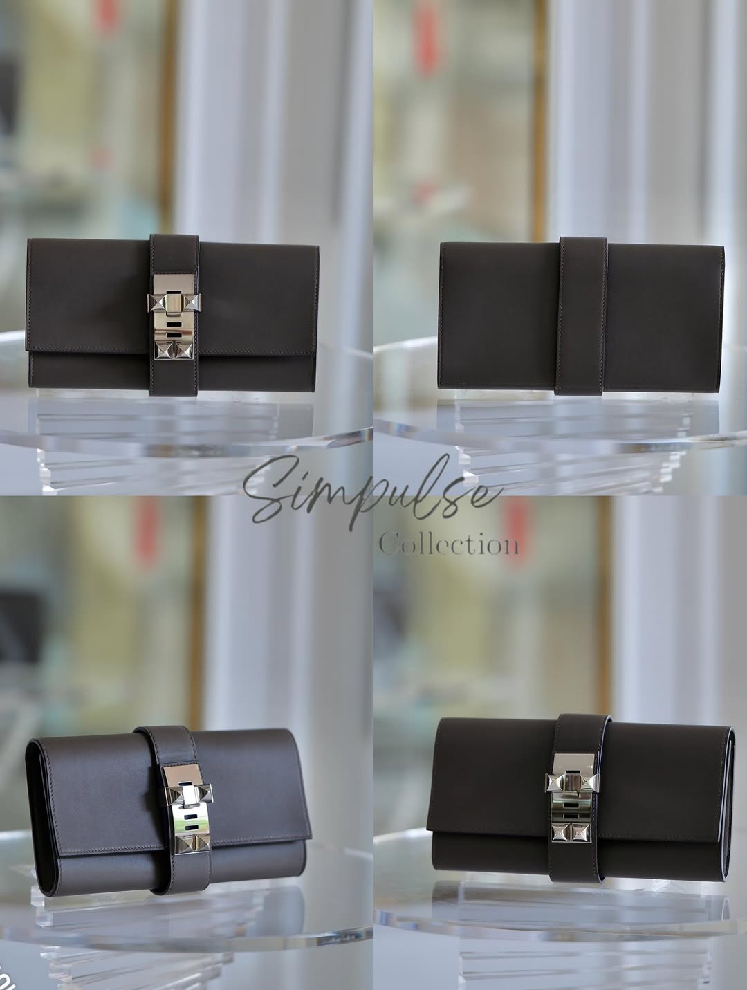 HERMES Medor 23 Clutch Bag