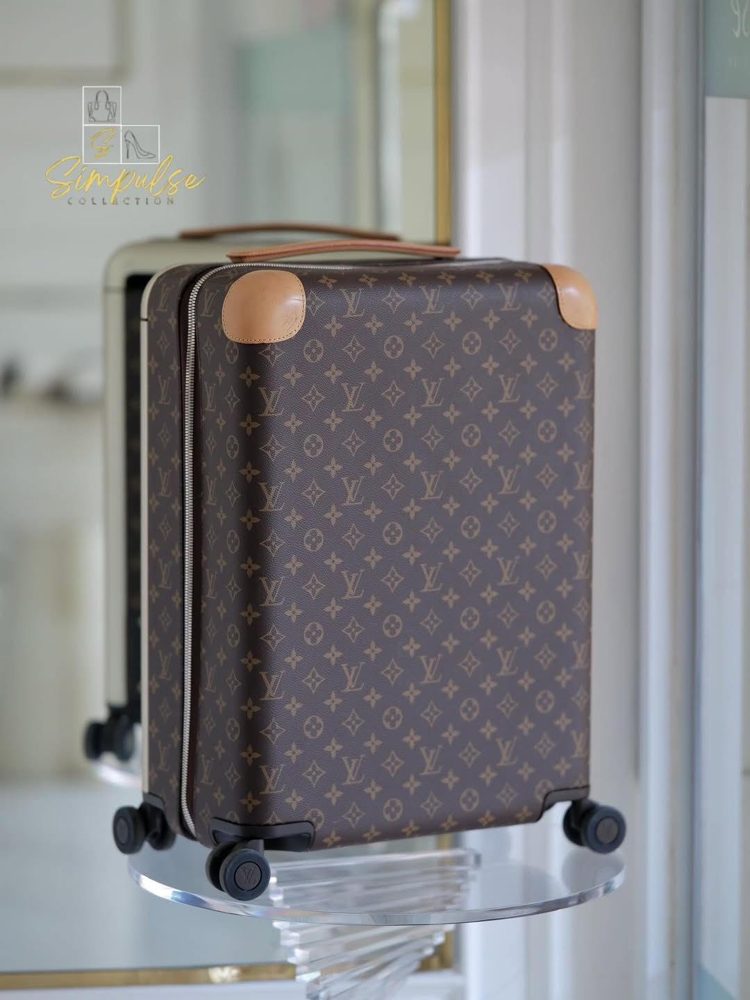 LOUIS VUITTON Horizon 55 Mono Rolling Suitcase