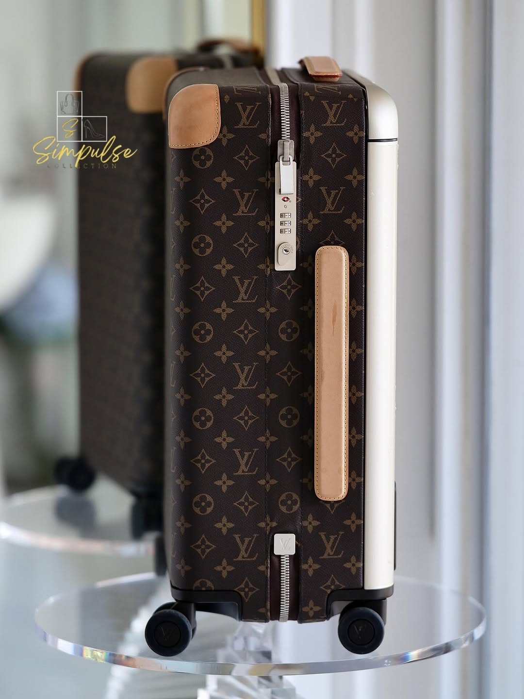 LOUIS VUITTON Horizon 55 Mono Rolling Suitcase