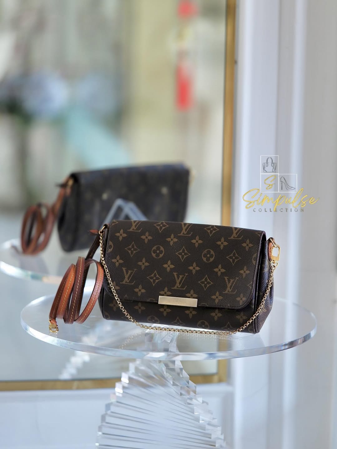 LOUIS VUITTON Mono Favorite Mm