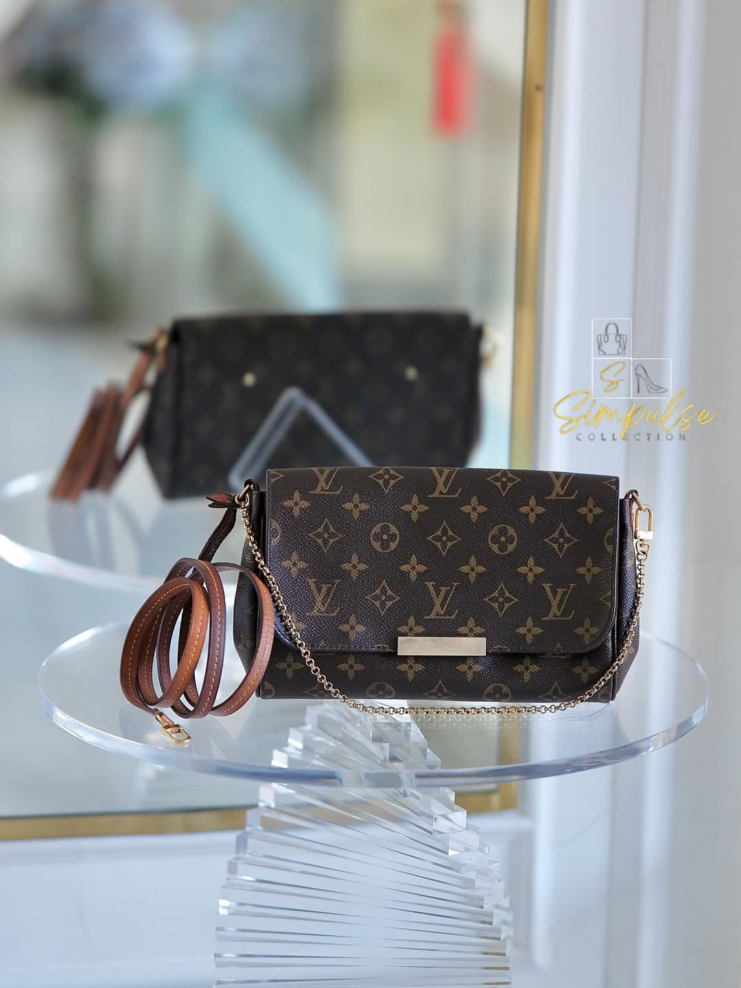 LOUIS VUITTON Mono Favorite Mm