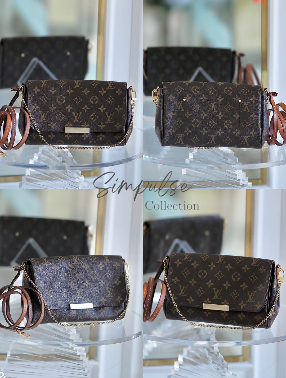 LOUIS VUITTON Mono Favorite Mm