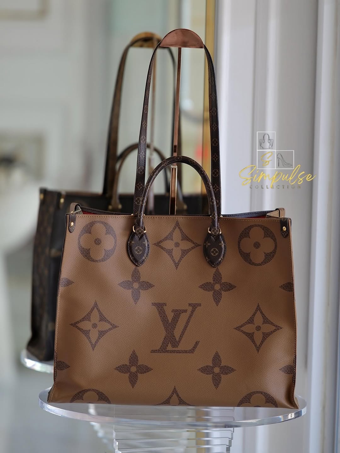 LOUIS VUITTON OTG Mono Reverse GM Size