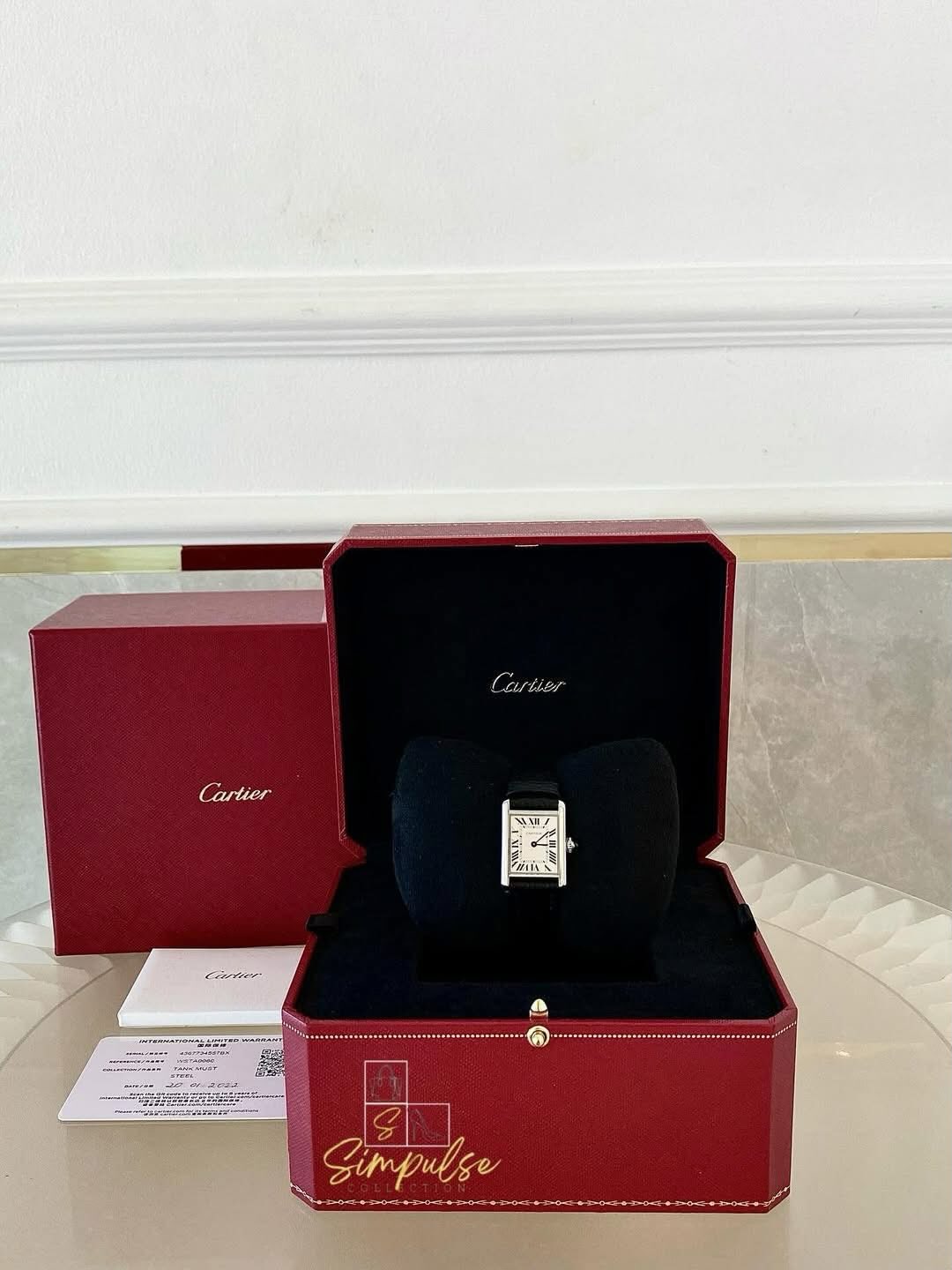 CARTIER Tank Must Solarbeat