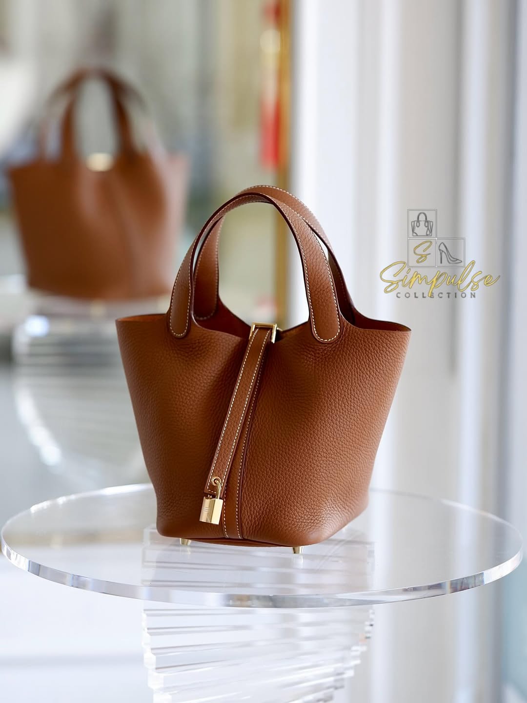 Hermes Picotin 18 Gold on Gold