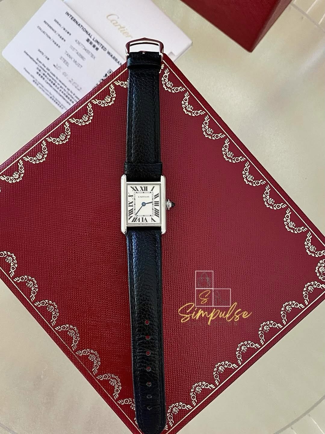 CARTIER Tank Must Solarbeat