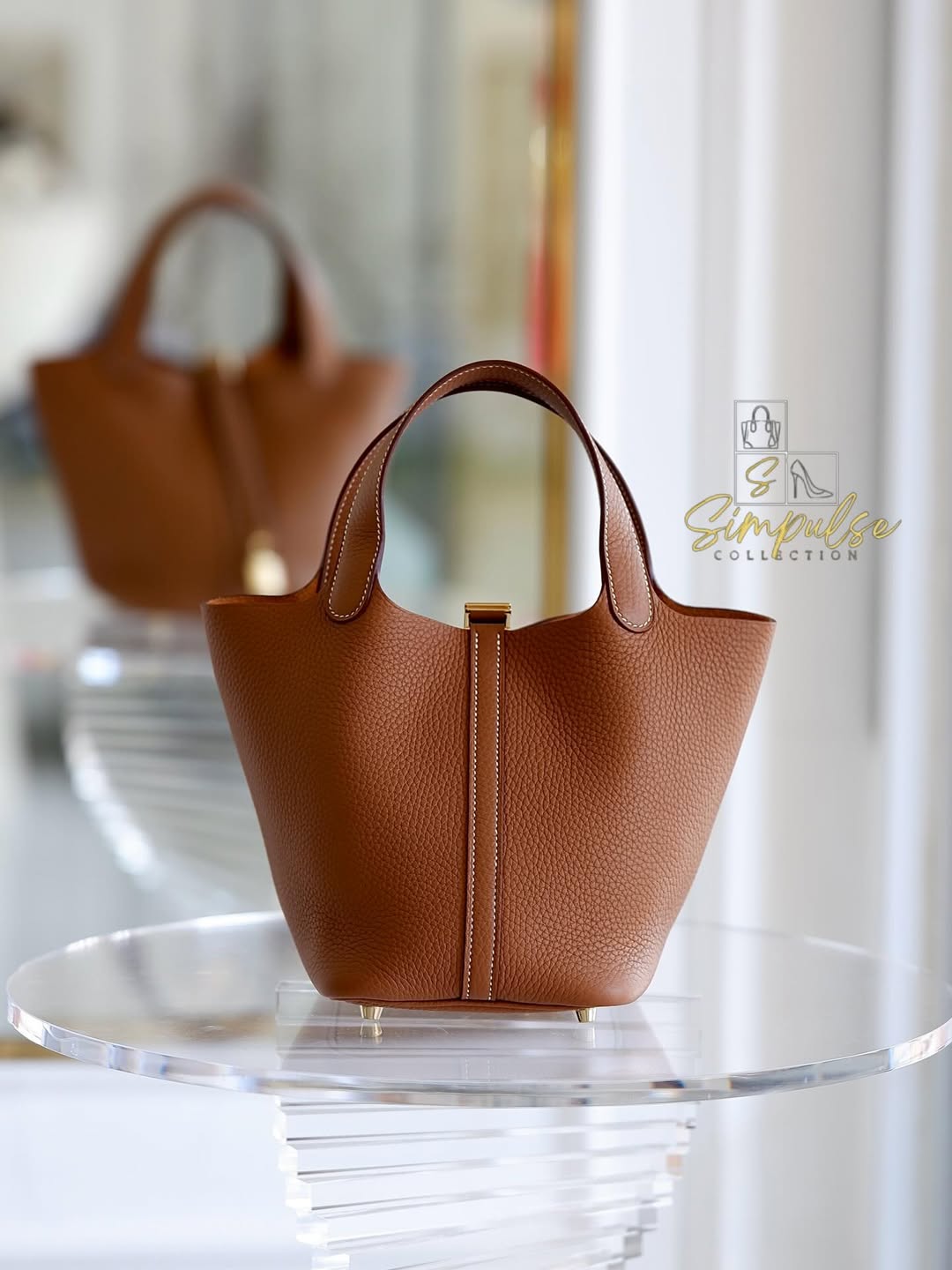 Hermes Picotin 18 Gold on Gold